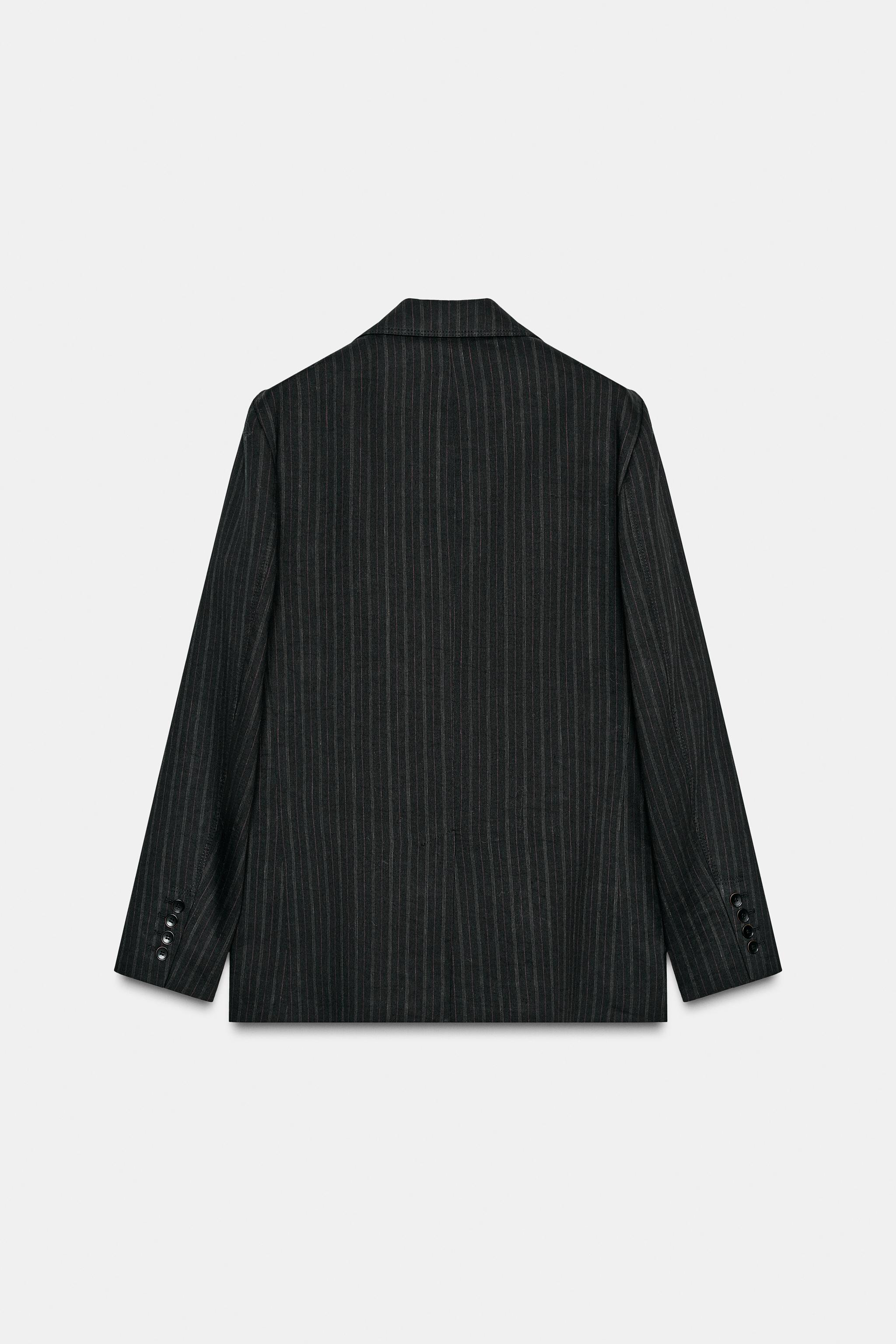 STRIPED BLAZER ZW COLLECTION LIMITED EDITION